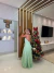 Vestido Longo Crepe Babado (938) - Sthe Store