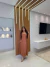 Vestido Midi Couro (513) - Sthe Store