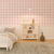 Papel de parede Vichy Charm Light Pink - comprar online