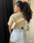 Imagem do Cropped Oversized Feminino New York