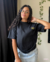 Imagem do Camiseta Oversized Feminina High Preta