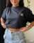 Camiseta Oversized Feminina High Preta - loja online