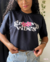 Cropped Oversized Feminino Groove Vibes na internet