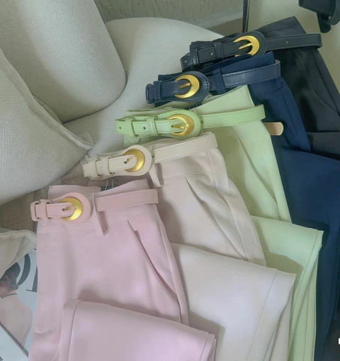 Calça Zoe Com Cinto - comprar online