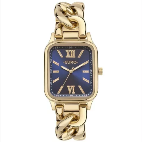 Relógio Euro Feminino Chains Dourado - EU2035YUF/4A