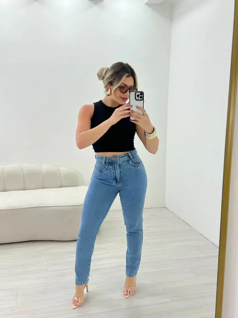 Calça Mom Lidia