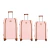 SET Valijas Blaque Fibra Rosa
