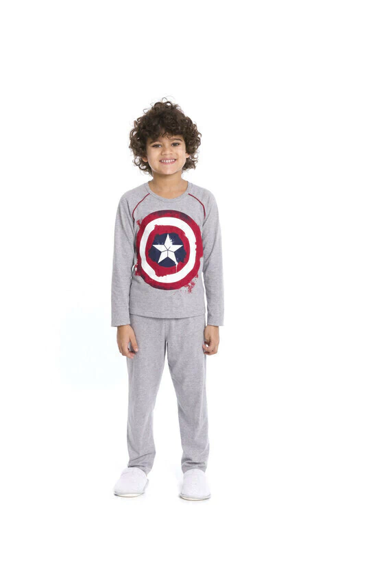 Pijama Infantil Masculino Avengers