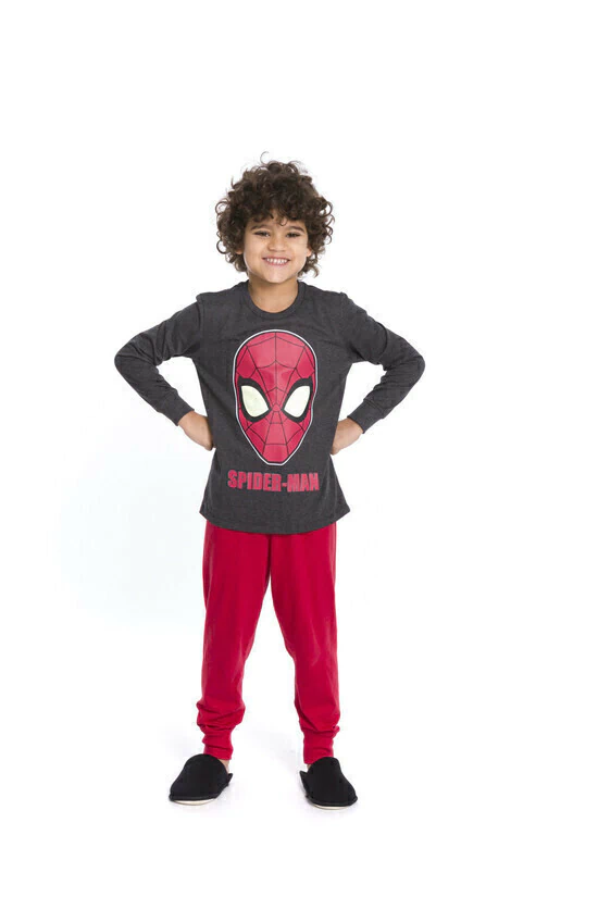 Pijama Infantil Masculino Spider Man
