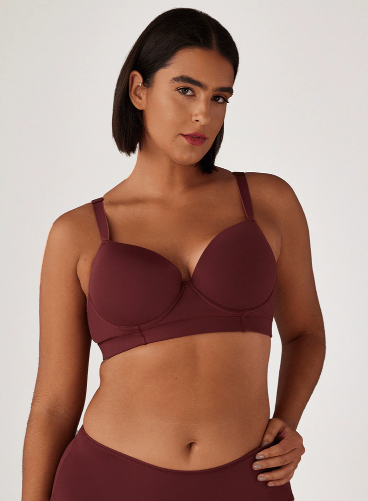 Sutiã Meia Taça Microfibra Plus Size - Taça B