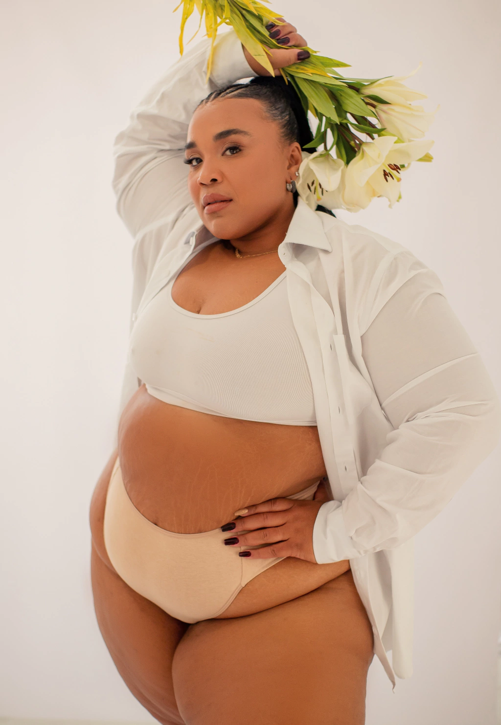 Calcinha de Algodão Fio Conforto Kim - Plus Size