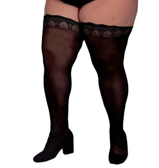 Meia 7/8 Plus Size