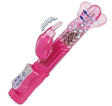 Vibrador Rotativo com 36 Vibrações Recarregável