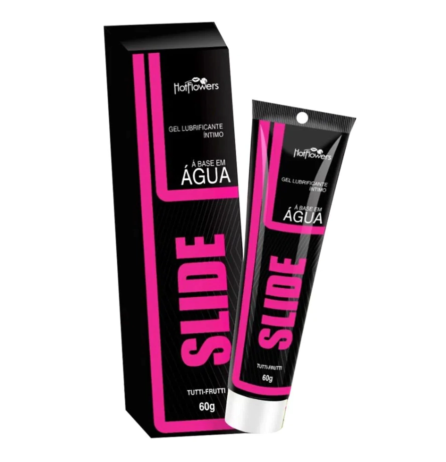 Slide Gel Umectante Corporal a Base de Água - Tutti Frutti