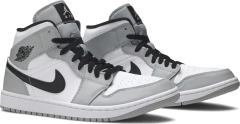 Air jordan 1 mid smoke Grey na internet