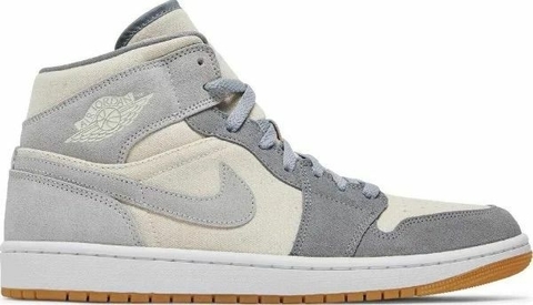 TÊNIS NIKE AIR JORDAN 1 MID SE COCONUT PARTICLE GREY