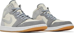 TÊNIS NIKE AIR JORDAN 1 MID SE COCONUT PARTICLE GREY - comprar online