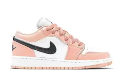 AIR JORDAN 1 LOW GS LIGHT ARCTIC PINK
