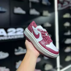 TÊNIS AIR JORDAN 1 ELEVATE LOW TEAM RED - A22 SNEAKERS  | Loja Online de Sneakers 