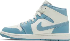 AIR JORDAN 1 MID UNIVERSITY BLUE na internet