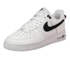 AIR FORCE 1 LV8 WHITE BLACK BRIGHT CRIMSON - A22 SNEAKERS  | Loja Online de Sneakers 