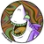 Adesivo - Psychedelic Shark