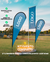 Kit Evento Completo - 2 Fly Banners + 1 Bandera Rectangular + Estaca - comprar online