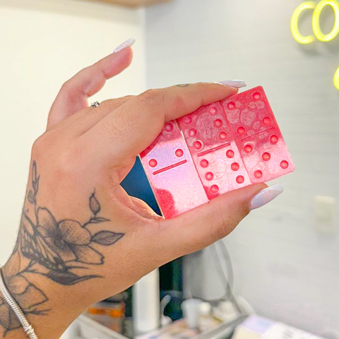 Dominó Personalizado + Caixa | Resina Personalizada
