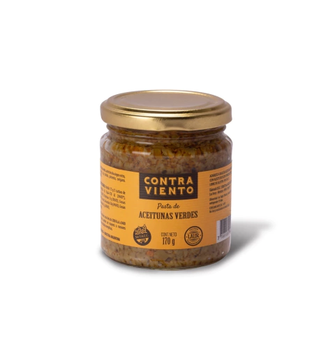Pasta de Aceitunas Verdes