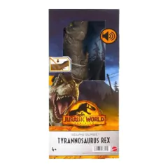 Jurassic World Dinossauro Articulado T-Rex com som 30cm na internet