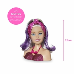 Boneca Barbie Styling Head Faces Busto para Pentear na internet
