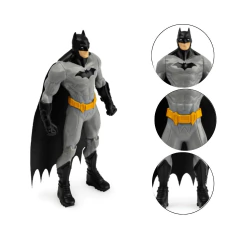 Boneco Batman 15cm Articulado DC 2187 - Batman Cinza na internet