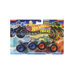 Hot Wheels Monster Trucks Pack 2u Great Bite X Rageasaur - comprar online