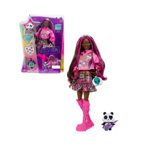Boneca Barbie Extra #19 com Pet e Acessórios