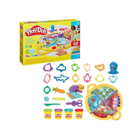 Massinha Play Doh Tapete para Viagem Primeiras Atividades