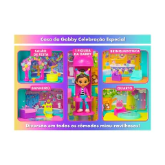 Casa de Bonecas Celebration Casa Mágica da Gabby +14 Sons