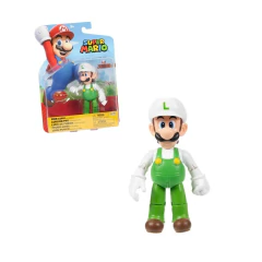Boneco Super Mario Bros Articulado Luigi de Fogo 10cm