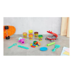 Massinha Play Doh Festa do Hamburguer Kitchen Creations - loja online