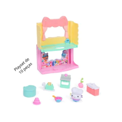 Playset Casa Mágica da Gabby Cozinha Fantástica do Cakey Cat - 4Best Play - e-commerce de brinquedos infantis