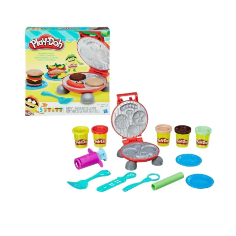 Massinha Play Doh Festa do Hamburguer Kitchen Creations