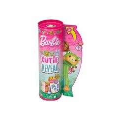 Boneca Barbie Cutie Reveal 10 Surpresas Cachorro Sapo Verde - comprar online