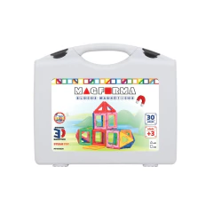 Blocos de Montar Magnéticos Vazados Magforma 30 Peças - comprar online