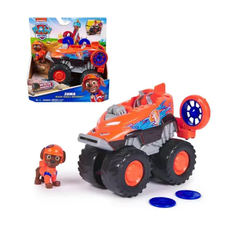 Patrulha Canina Zuma Carrinho Rescue Wheels Hovercraft