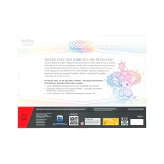 Pokémon Cartas Evoluções Prismáticas Eevee Ex Box Arco-ìris - loja online