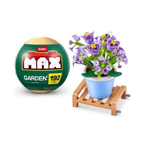 Blocos de Montar Max Garden Flores Campânula 192 peças