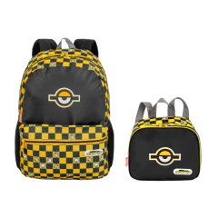Kit Escolar Mochila e Lancheira Minions M Plus Chess Sestini - comprar online