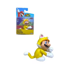 Super Mario Bros Brinquedo Colecionável Mario Felino