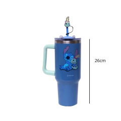 Copo Canecão Tumbler Stitch Voodoo com pingente Sgrump 1,15L - 4Best Play - e-commerce de brinquedos infantis