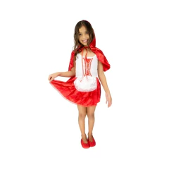 Fantasia Infantil Chapeuzinho Vermelho com Capuz