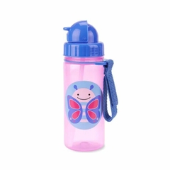 Garrafinha Skip Hop Borboleta Flip com Canudo e Alça - comprar online
